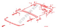 DACHGLEITTEILE für Honda CIVIC 1.6 VTI 4 Türen 5 gang automatikgetriebe 2011