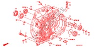 DREHMOMENTWANDLERGEHAEUSE für Honda CIVIC 1.8 VXI 4 Türen 5 gang automatikgetriebe 2010