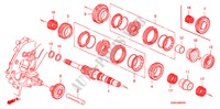 HAUPTWELLE für Honda CIVIC 1.8 VXI 4 Türen 5 gang-Schaltgetriebe 2011