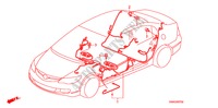 KABELBAUM(LH)(3) für Honda CIVIC 1.8 ES 4 Türen 5 gang automatikgetriebe 2010