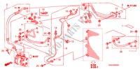 KLIMAANLAGE(SCHLAEUCHE/LEITUNGEN)(LH) für Honda CIVIC 1.6 VTI 4 Türen 5 gang automatikgetriebe 2011
