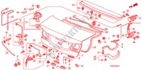 KOFFERRAUMDECKEL für Honda CIVIC 1.8 VXI 4 Türen 5 gang automatikgetriebe 2010