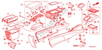 KONSOLE(RH) für Honda CIVIC 1.8 VXI 4 Türen 5 gang automatikgetriebe 2010