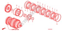 KUPPLUNG(ERSTER GANG) für Honda CIVIC 1.8 VXI 4 Türen 5 gang automatikgetriebe 2010