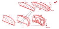 MESSGERAET(NS) für Honda CIVIC 1.8 VXI 4 Türen 5 gang automatikgetriebe 2010