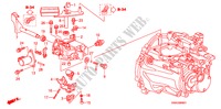 SCHALTARM/SCHALTHEBEL(6MT) für Honda CIVIC 1.8 LSSP 4 Türen 6 gang-Schaltgetriebe 2010