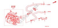 WASSERSCHLAUCH für Honda CIVIC 1.8 VXI 4 Türen 5 gang automatikgetriebe 2010