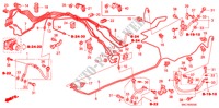 BREMSLEITUNGEN(VSA)(LH) für Honda CIVIC HYBRID MX       ALCANTARA 4 Türen vollautomatische 2011