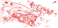INSTRUMENTENBRETT(RH) für Honda CIVIC HYBRID MX 4 Türen vollautomatische 2006