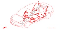KABELBAUM(LH)(3) für Honda CIVIC HYBRID MX 4 Türen vollautomatische 2010