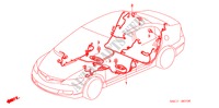KABELBAUM(RH)(3) für Honda CIVIC HYBRID MX       ALCANTARA 4 Türen vollautomatische 2011
