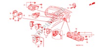 SCHALTER(RH) für Honda CIVIC HYBRID MXB 4 Türen vollautomatische 2010