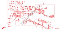 SERVOLENKGETRIEBE(EPS)(RH) für Honda CIVIC HYBRID MX       ALCANTARA 4 Türen vollautomatische 2011