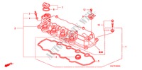 ZYLINDERKOPFDECKEL für Honda CIVIC HYBRID MX 4 Türen vollautomatische 2011