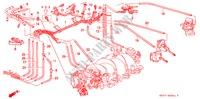 EINBAULEITUNG/ROHRE(RH) für Honda LEGEND LEGEND 4 Türen 4 gang automatikgetriebe 1994