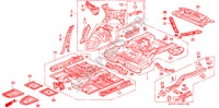 GEHAEUSESTRUKTUR(INNENBLECH) für Honda LEGEND LEGEND 4 Türen 5 gang-Schaltgetriebe 1992