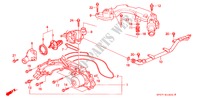 WASSERPUMPE für Honda LEGEND LEGEND 4 Türen 5 gang-Schaltgetriebe 1991
