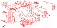 EINBAULEITUNG/ROHRE(RH) für Honda LEGEND COUPE LEGEND 2 Türen 4 gang automatikgetriebe 1994
