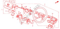 LENKRAD für Honda LEGEND COUPE LEGEND 2 Türen 4 gang automatikgetriebe 1993