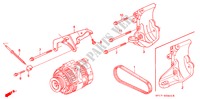 LICHTMASCHINENHALTERUNG für Honda LEGEND COUPE LEGEND 2 Türen 4 gang automatikgetriebe 1995