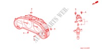 GESCHWINDIGKEITSSENSOR für Honda CIVIC CRX ESI 2 Türen 4 gang automatikgetriebe 1997