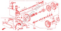 HAUPTBREMSZYLINDER/ MASTER POWER(RH) für Honda CIVIC CRX ESI 2 Türen 5 gang-Schaltgetriebe 1996