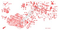 MOTORKABELBAUM/KLAMMER(SOHC)( '95) für Honda CIVIC CRX ESI 2 Türen 5 gang-Schaltgetriebe 1995