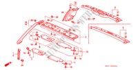 SAEULENZIERSTUECK für Honda CIVIC CRX ESI 2 Türen 4 gang automatikgetriebe 1997