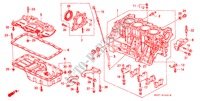 ZYLINDERBLOCK/OELWANNE (DOHC) für Honda CIVIC CRX VTI 2 Türen 5 gang-Schaltgetriebe 1994