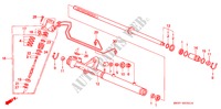 GETRIEBE, SERVOLENKUNG(RH) für Honda CIVIC LSI 3 Türen 5 gang-Schaltgetriebe 1994