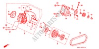 KLIMAANLAGE(KOMPRESSOR) (MATSUSHITA)('92) für Honda CIVIC LSI 3 Türen 5 gang-Schaltgetriebe 1992
