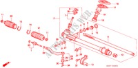 LENKGETRIEBEGEHAEUSE(RH) für Honda CIVIC DX 3 Türen 5 gang-Schaltgetriebe 1993