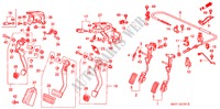 PEDAL(RH) für Honda CIVIC VTI 3 Türen 5 gang-Schaltgetriebe 1993