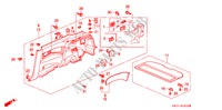 SEITENVERKLEIDUNG(AUSSER VTI) für Honda CIVIC LSI 3 Türen 4 gang automatikgetriebe 1994