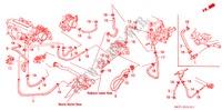 WASSERSCHLAUCH (SOHC,SOHC VTEC) für Honda CIVIC LSI 3 Türen 5 gang-Schaltgetriebe 1995