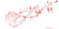 WASSERVENTIL für Honda CIVIC LSI 3 Türen 4 gang automatikgetriebe 1993
