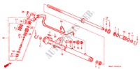 GETRIEBE, SERVOLENKUNG(RH) für Honda CIVIC LSI 4 Türen 5 gang-Schaltgetriebe 1992