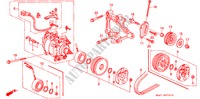 KLIMAANLAGE(KOMPRESSOR) (HADSYS) für Honda CIVIC ESI 92PS 4 Türen 5 gang-Schaltgetriebe 1995