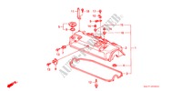 ZYLINDERKOPFDECKEL für Honda CIVIC LSI 4 Türen 5 gang-Schaltgetriebe 1992
