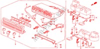 HEIZUNGSREGLER für Honda CIVIC COUPE LSI 2 Türen 5 gang-Schaltgetriebe 1995