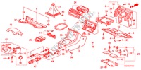INSTRUMENTENBRETT(1) für Honda PRELUDE 2.3I 2 Türen 4 gang automatikgetriebe 1992
