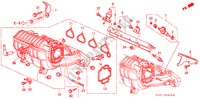 ANSAUGKRUEMMER (SOHC) ('97) für Honda CIVIC 1.6IES 5 Türen 4 gang automatikgetriebe 1997