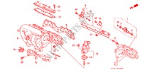 ANSAUGKRUEMMER(VTEC 2) ('97) für Honda CIVIC 1.5I 5 Türen 5 gang-Schaltgetriebe 1997
