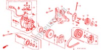 KLIMAANLAGE (KOMPRESSOR) (SOHC) für Honda CIVIC 1.4I-L 5 Türen 4 gang automatikgetriebe 1997