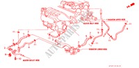 WASSERSCHLAUCH(DOHC VTEC) für Honda CIVIC 1.8VTI 5 Türen 5 gang-Schaltgetriebe 1997