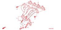 AUSPUFFKRUEMMER (DOHC VTEC) für Honda CIVIC VTI 5 Türen 5 gang-Schaltgetriebe 1999