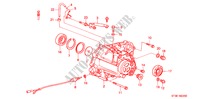 GETRIEBEGEHAEUSE (DIESEL) für Honda CIVIC 2.0ITD 5 Türen 5 gang-Schaltgetriebe 2000