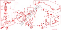 HAUPTBREMSZYLINDER/ MASTER POWER(DIESEL) für Honda CIVIC 2.0ITD 5 Türen 5 gang-Schaltgetriebe 2000