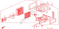 KLIMAANLAGE(DIESEL) (KUEHLEREINHEIT) (RH) für Honda CIVIC 2.0ITD 5 Türen 5 gang-Schaltgetriebe 2000