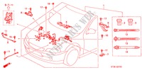 MOTORKABELBAUM (DOHC)(RH) für Honda CIVIC VTI 5 Türen 5 gang-Schaltgetriebe 1999